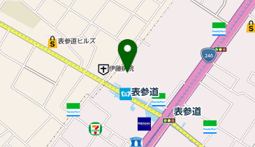 フェンディ 表参道店の地図画像