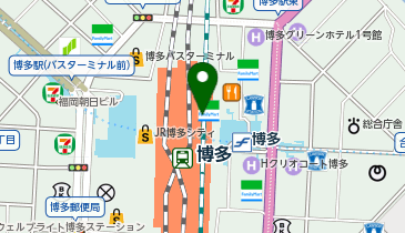 フェンディ 博多阪急店の地図画像