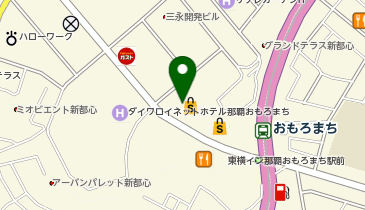 フェンディ Tギャラリア 沖縄店の地図画像