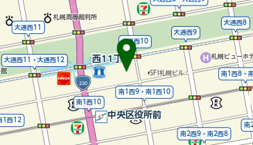 札幌シモンズギャラリーの地図画像
