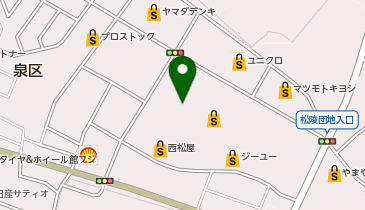 オノヤリフォーム倶楽部 仙台泉ショールームの地図画像