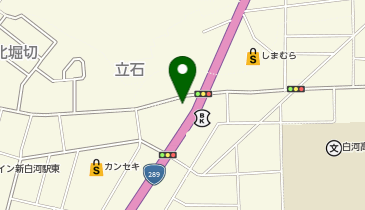 MONO-ya(モノヤ) 白河店の地図画像