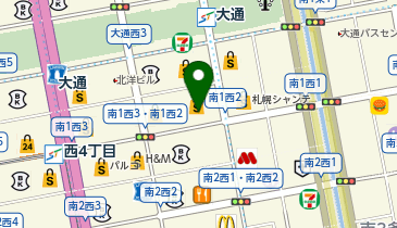 エアウィーヴ 丸井今井 札幌本店の地図画像
