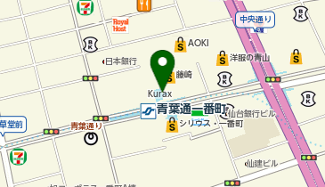 エアウィーヴ 藤崎 大町館の地図画像