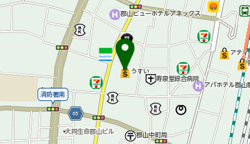 エアウィーヴ うすい百貨店の地図画像