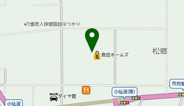 エアウィーヴ 島忠 ホームズ川越店の地図画像