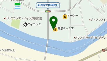 エアウィーヴ 島忠 ホームズ北赤羽店の地図画像