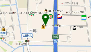 エアウィーヴ イトーヨーカドー木場店の地図画像