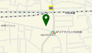 エアウィーヴ 島忠 中野店の地図画像