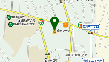エアウィーヴ 島忠 ホームズ仙川店の地図画像