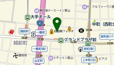 エアウィーヴ 大和 富山店の地図画像