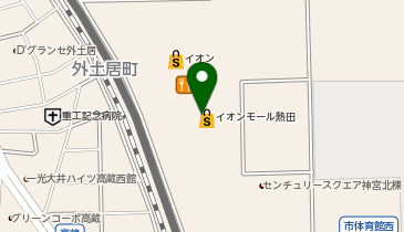 エアウィーヴ イオン熱田店の地図画像