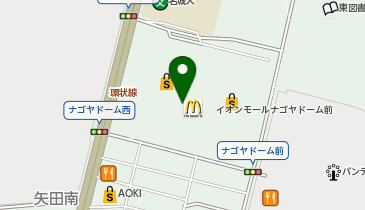エアウィーヴ イオンナゴヤドーム前店の地図画像