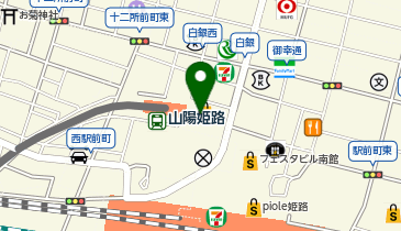 エアウィーヴ 姫路山陽百貨店の地図画像