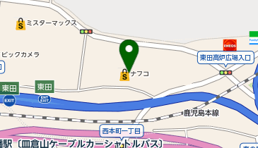 エアウィーヴ ナフコツーワンスタイル 八幡東店の地図画像