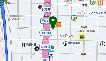 POLTRONA FRAU OSAKA BY IDC OTSUKA KAGU(ポルトローナ フラウ オオサカ バイ アイディーシー オオツカ カグ)の地図画像