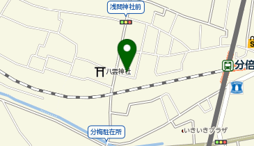 アンティーク クラフト テクテクの地図画像