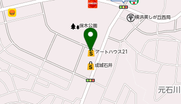 アートハウス21 横浜青葉店の地図画像