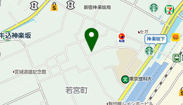 有限会社 河善 神楽坂店の地図画像