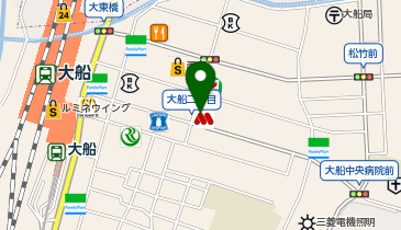 鎌倉アンティークス 本店の地図画像