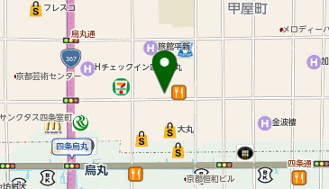 シチサンカレーの地図画像