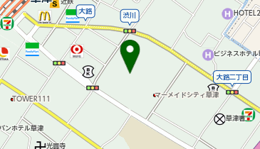 キラリエ草津 草津市立市民総合交流センターの地図画像