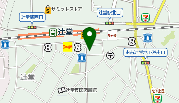 肉汁餃子のダンダダン 辻堂店の地図画像