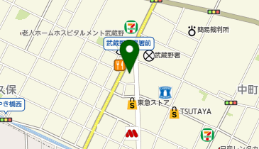 肉汁餃子のダンダダン 三鷹店の地図画像