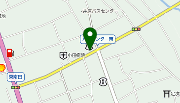 餃子の雪松 井原店の地図画像