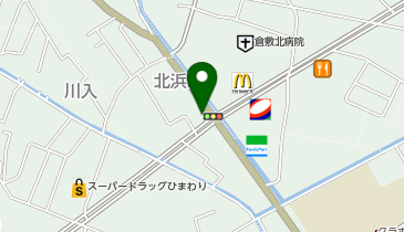 餃子の雪松 倉敷北浜町店の地図画像