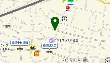 東京油そば専門店 鰐 経堂店の地図画像