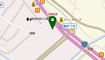 Hare365 イオンタウン幕張西店の地図画像