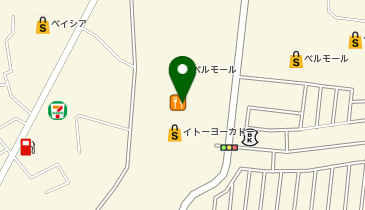 ネネチキン 宇都宮ベルモール店の地図画像