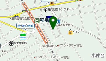 クリスピーチキンアンドトマト 稲毛店の地図画像