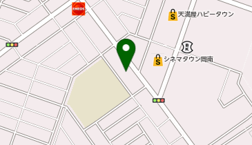 餃子の雪松 岡南店の地図画像