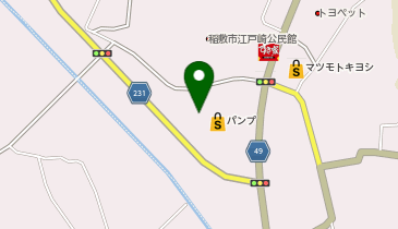 THREEPPY(スリーピー) 江戸崎SC店の地図画像