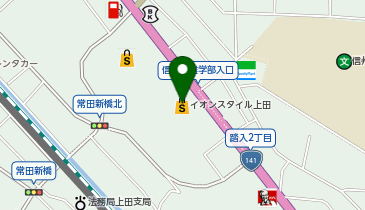 築地銀だこ イオンスタイル上田店の地図画像