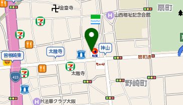 ビストロ コマゲンの地図画像