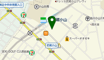 覚王山フルーツ大福 弁才天 武蔵小山駅前店の地図画像