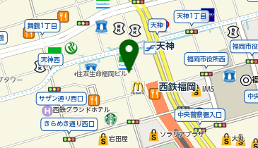 地図工房 福岡店の地図画像