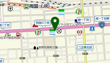 東京マグロ餃子の地図画像