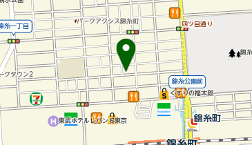 ファイトフィット錦糸町の地図画像