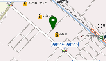 ちゅうわ発寒保育園の地図画像