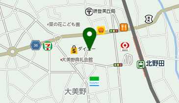 エコリングベルヒル北野田店の地図画像