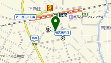 おたからや 鴨宮駅前店の地図画像