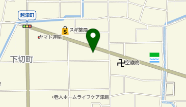 鶏笑 津島店の地図画像