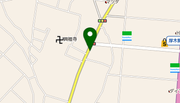 KYリカー 本厚木店の地図画像