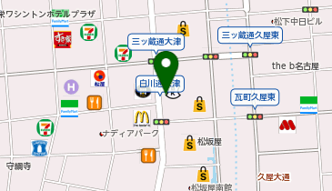 三井住友トラストライフパートナーズ 名古屋支店の地図画像