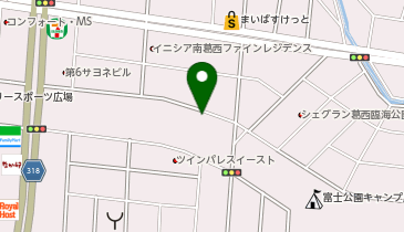 フラワーガーデンの地図画像