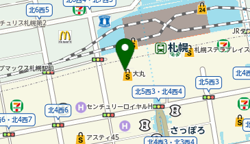 ドクター・ホームネット 大丸札幌店の地図画像